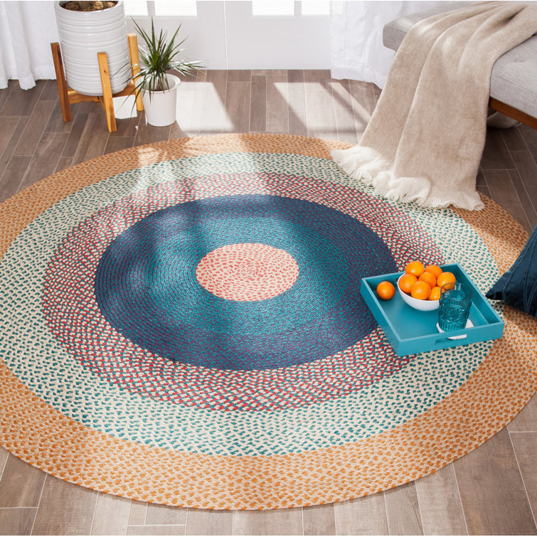 Latitude Run® Fahham HandBraided Multicolor Area Rug Wayfair